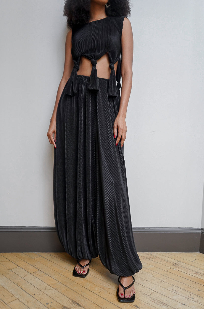 Jade Balloon Pants / Black
