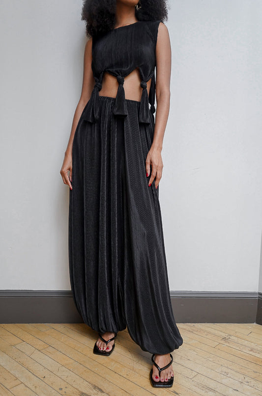 Jade Balloon Pants / Black