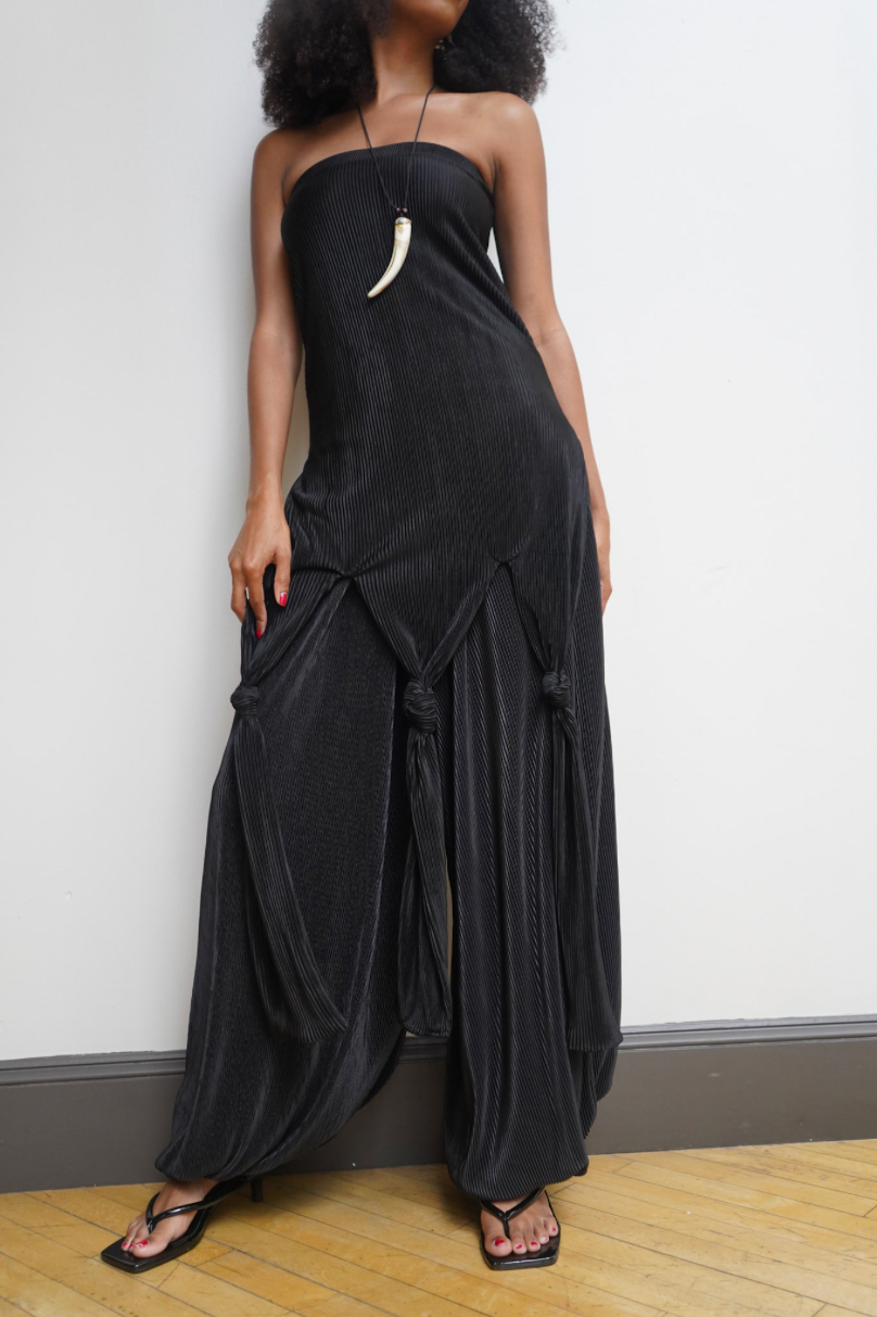 Jade Balloon Pants / Black