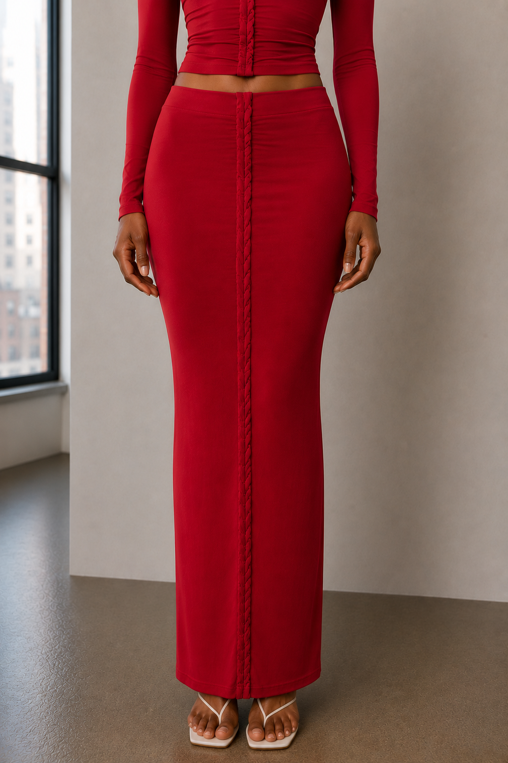Gia Skirt / Red