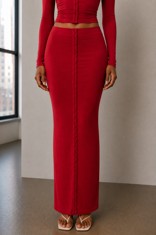 Gia Skirt / Red